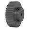 B&B Manufacturing 44-5M15-6A4, Timing Pulley, Aluminum, Clear Anodized,  44-5M15-6A4 - alternate 1